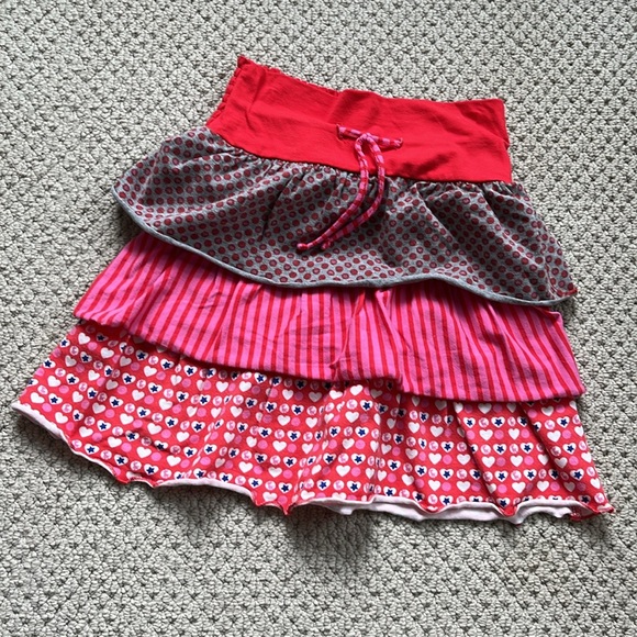 Beautiful matching skirt and top. Girls size 9/10. Dutch brand Little Bampidano - Picture 4 of 8